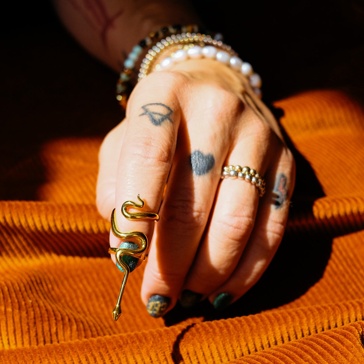 Gold Guide Ring